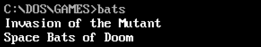 Invasion of the Mutant Space Bats of Doom